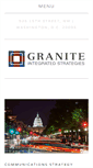 Mobile Screenshot of granite-is.com